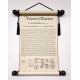 11 x 17 Declaration of Independence Scroll Plaque